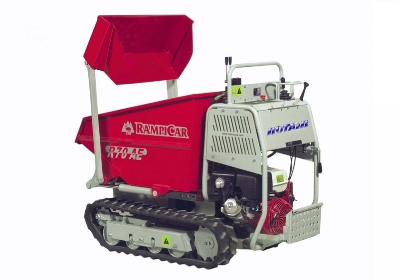 Rotair Rampicar r70 plus mini dumper